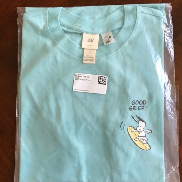 SNOOPY Good Grief 2-sided T-shirts XS,S,M,L,XL,XXL - Picture 4 of 8
